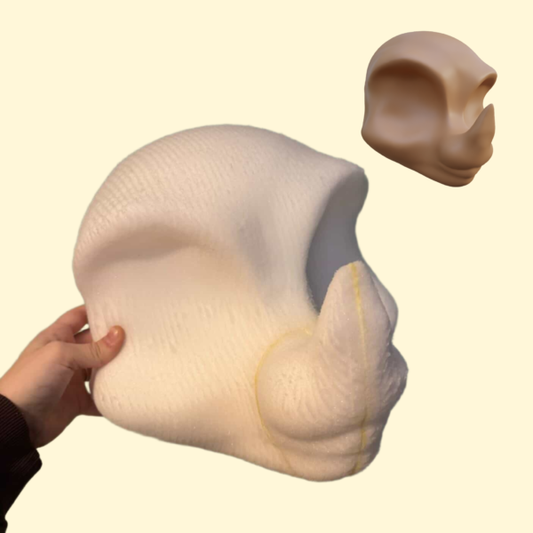 Bat Fursuit foam head